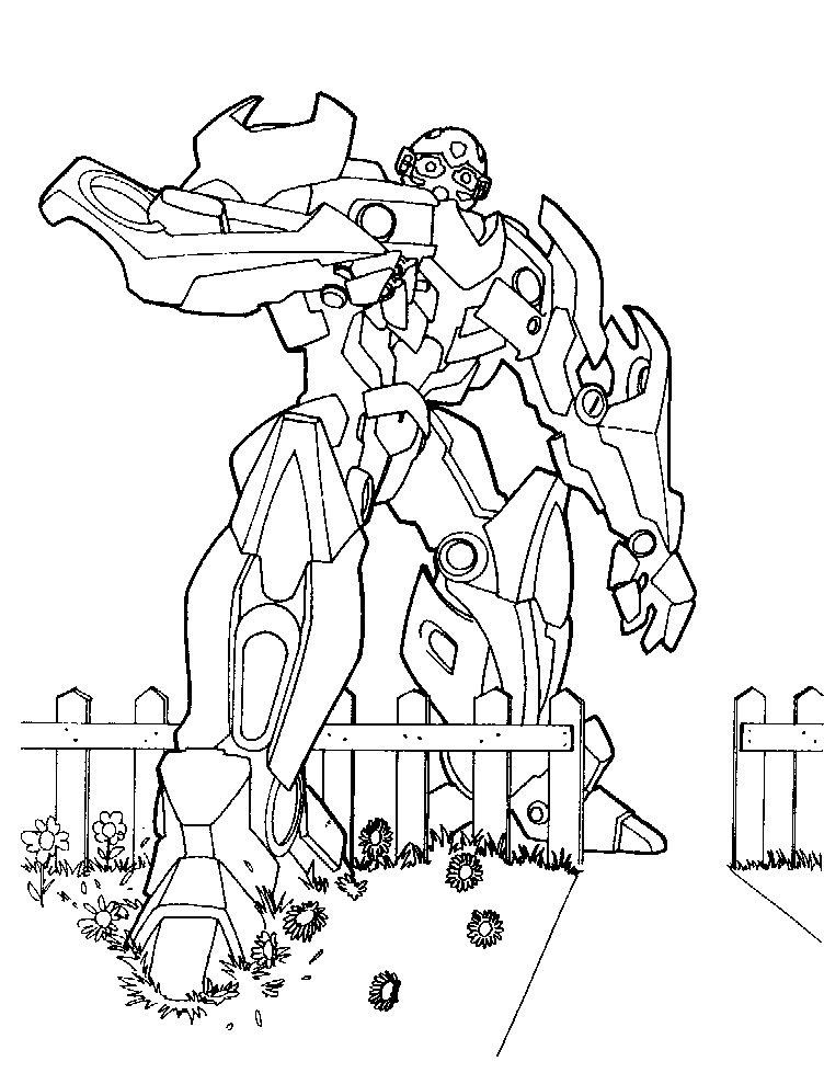 Coloring page: Transformers (Superheroes) #75090 - Free Printable Coloring Pages