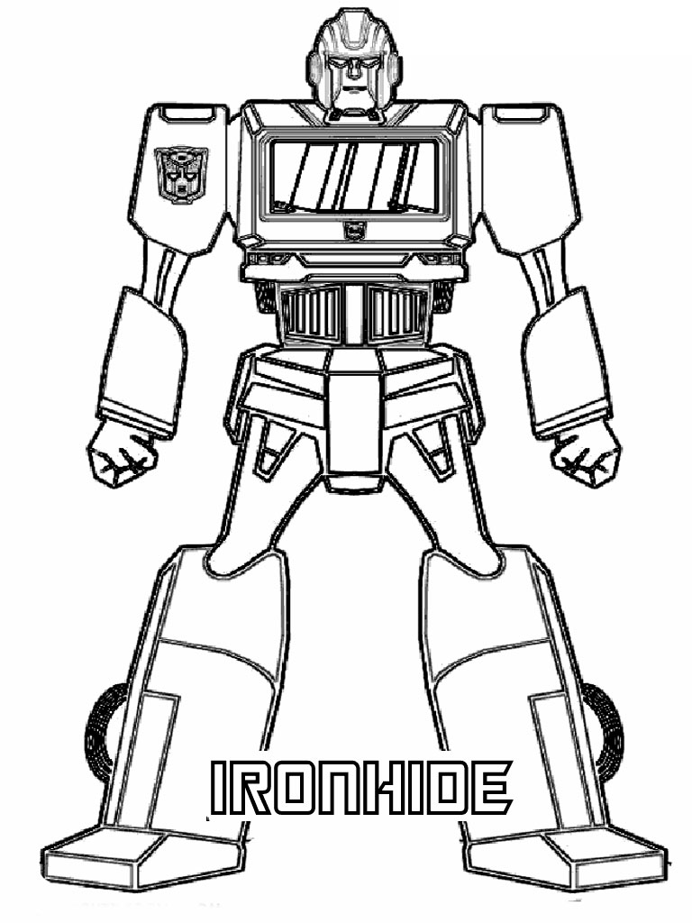 Coloring page: Transformers (Superheroes) #75102 - Free Printable Coloring Pages
