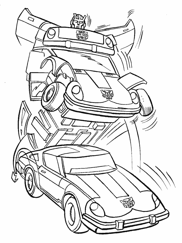 Coloring page: Transformers (Superheroes) #75103 - Free Printable Coloring Pages