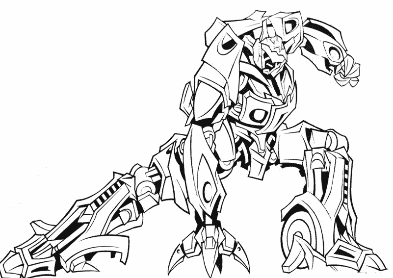 Coloring page: Transformers (Superheroes) #75104 - Free Printable Coloring Pages