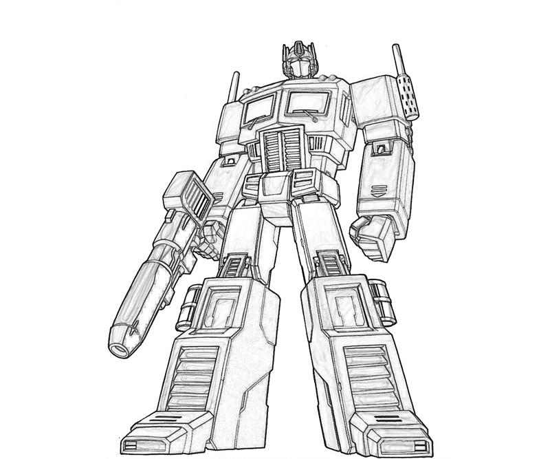 Coloring page: Transformers (Superheroes) #75109 - Free Printable Coloring Pages