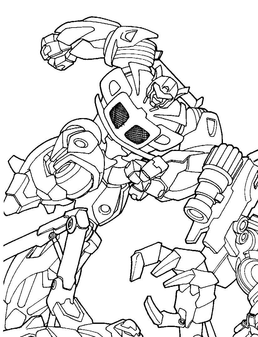 Coloring page: Transformers (Superheroes) #75110 - Free Printable Coloring Pages