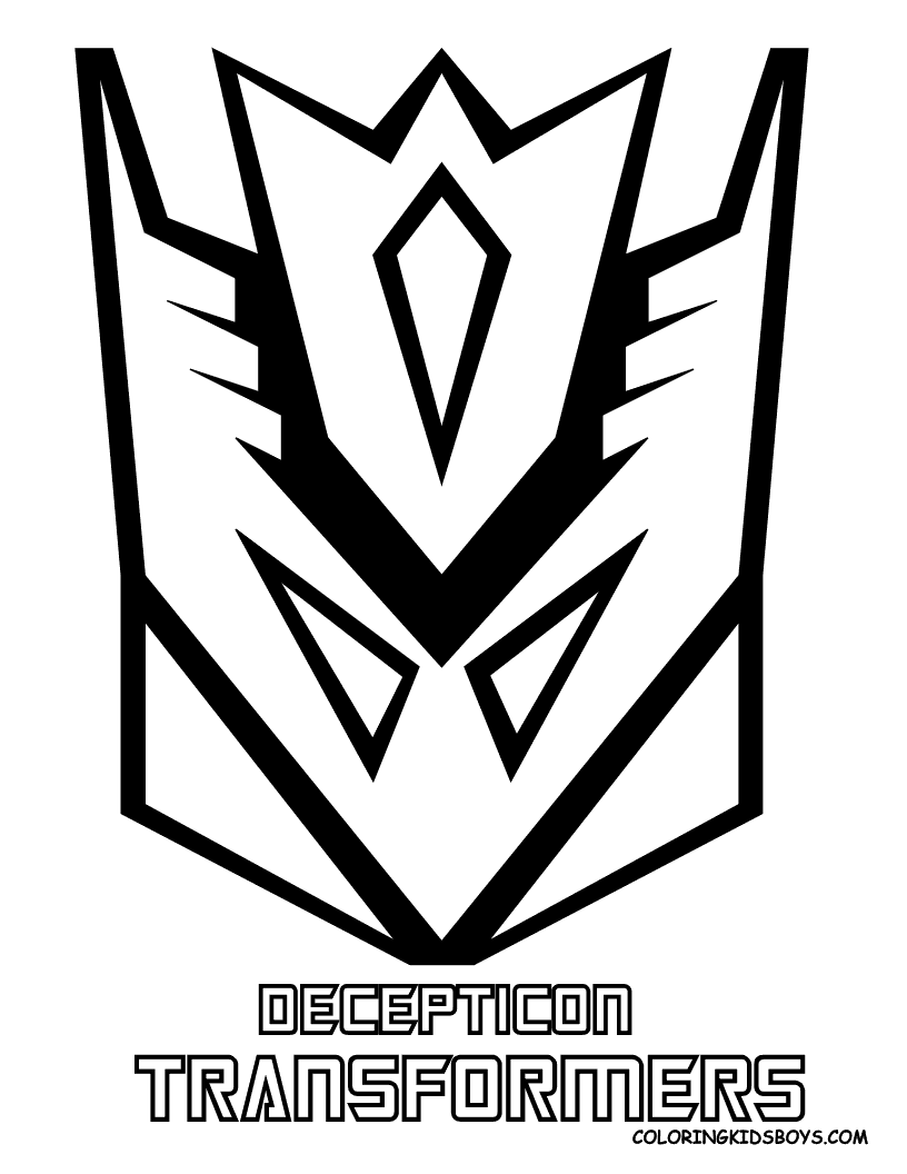 Coloring page: Transformers (Superheroes) #75111 - Free Printable Coloring Pages