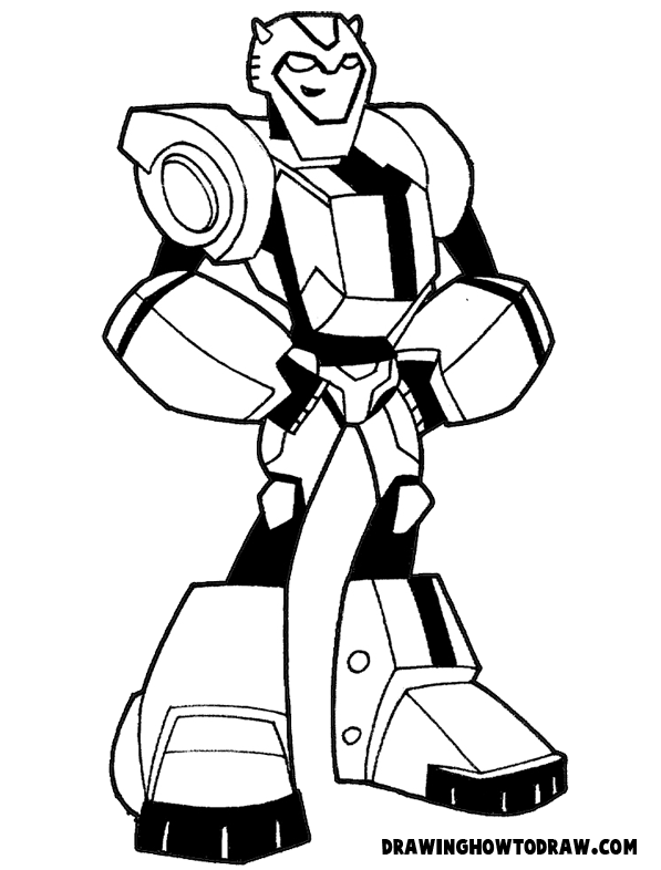 Coloring page: Transformers (Superheroes) #75116 - Free Printable Coloring Pages