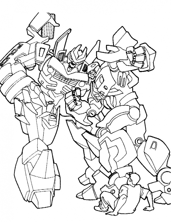 Coloring page: Transformers (Superheroes) #75119 - Free Printable Coloring Pages