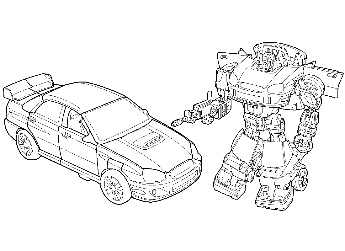 Coloring page: Transformers (Superheroes) #75126 - Free Printable Coloring Pages