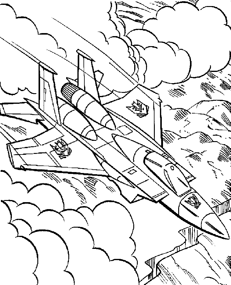 Coloring page: Transformers (Superheroes) #75139 - Free Printable Coloring Pages