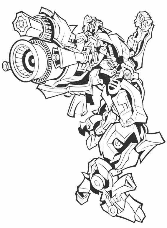 Coloring page: Transformers (Superheroes) #75144 - Free Printable Coloring Pages