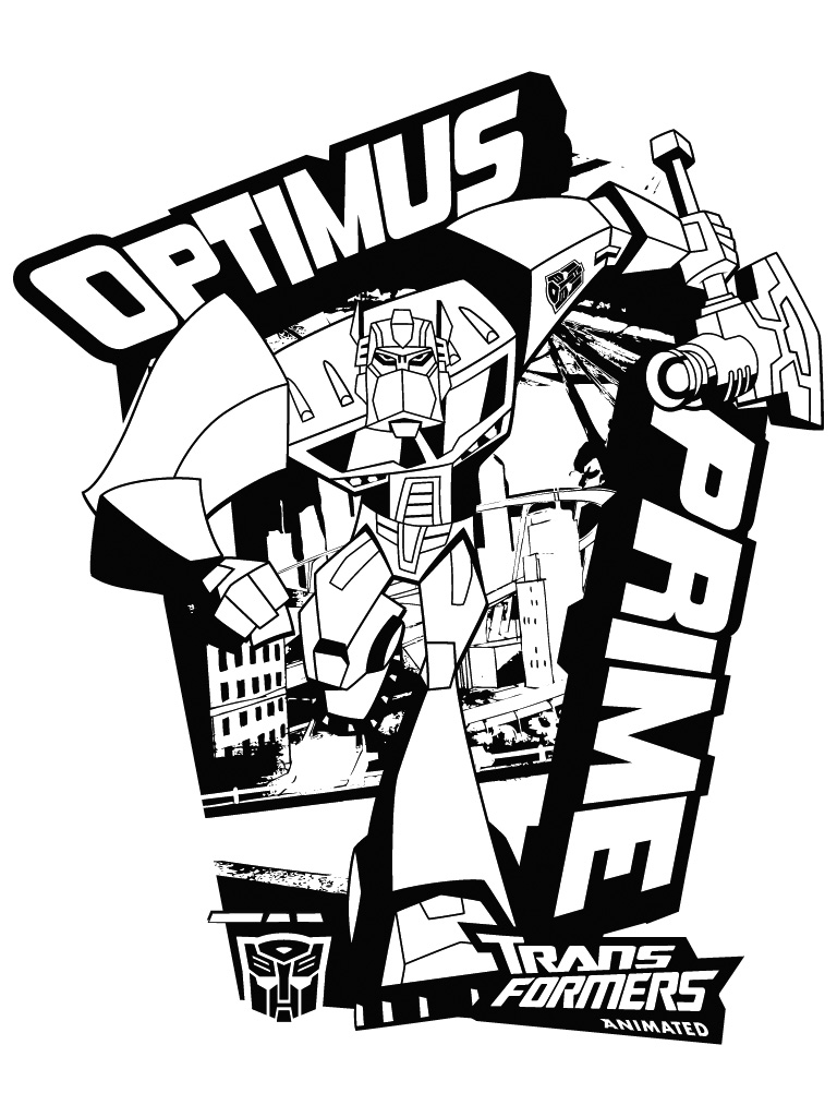 Coloring page: Transformers (Superheroes) #75146 - Free Printable Coloring Pages