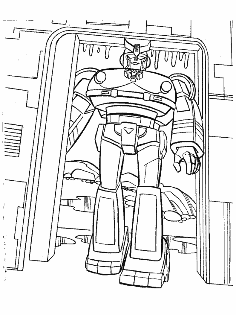 Coloring page: Transformers (Superheroes) #75153 - Free Printable Coloring Pages