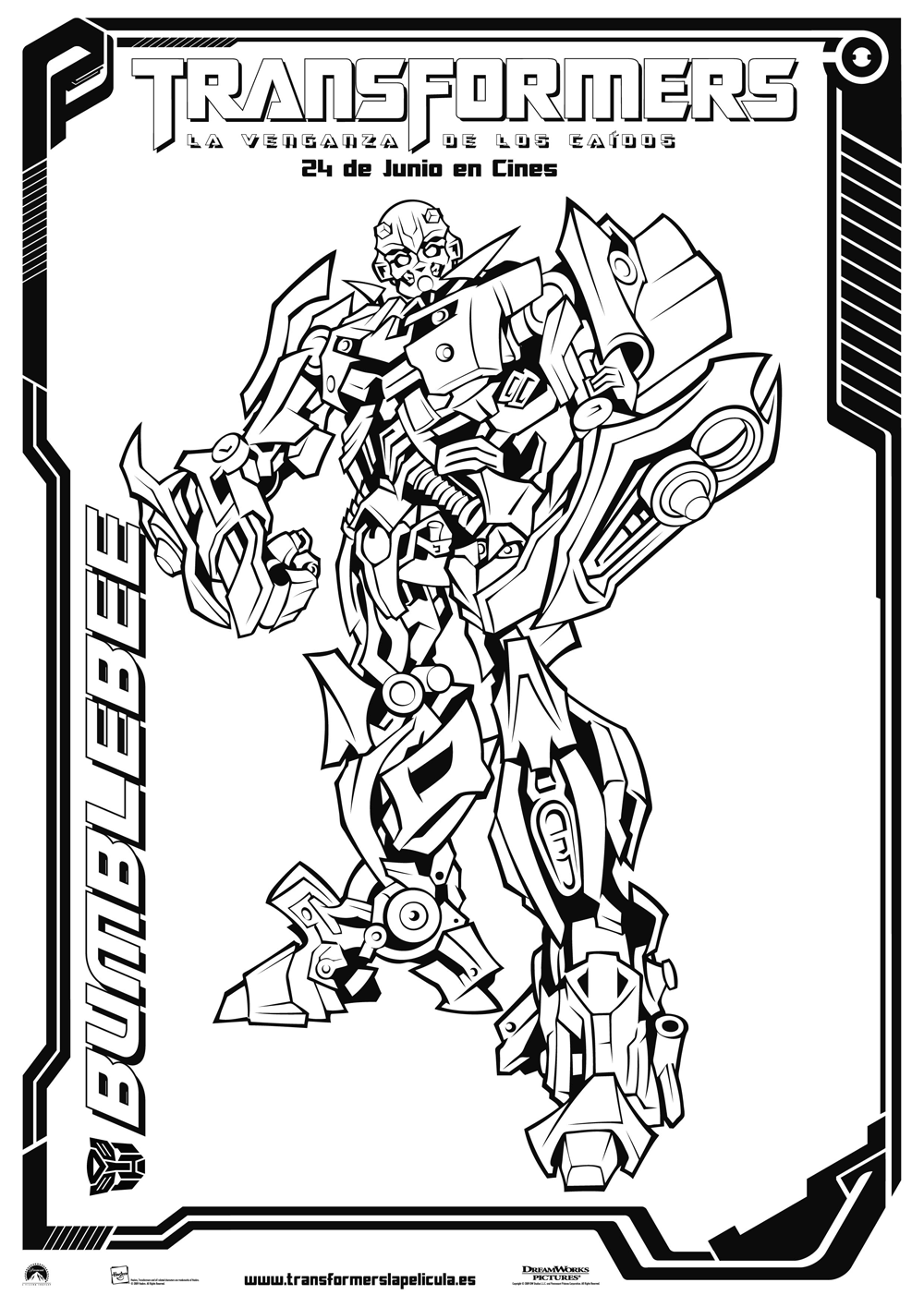 Coloring page: Transformers (Superheroes) #75154 - Free Printable Coloring Pages