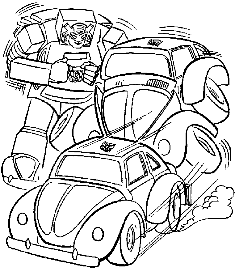 Coloring page: Transformers (Superheroes) #75157 - Free Printable Coloring Pages