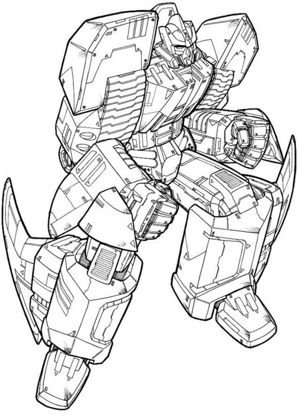 Coloring page: Transformers (Superheroes) #75160 - Free Printable Coloring Pages