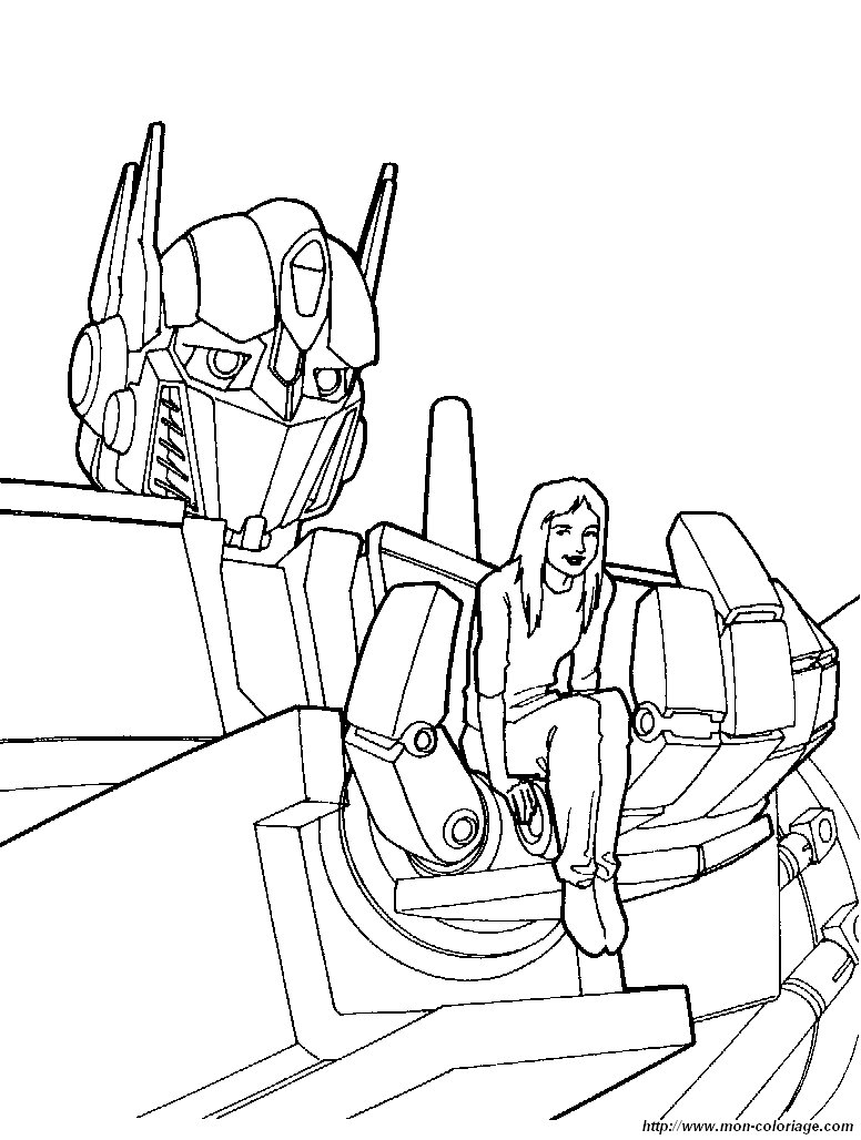 Coloring page: Transformers (Superheroes) #75163 - Free Printable Coloring Pages