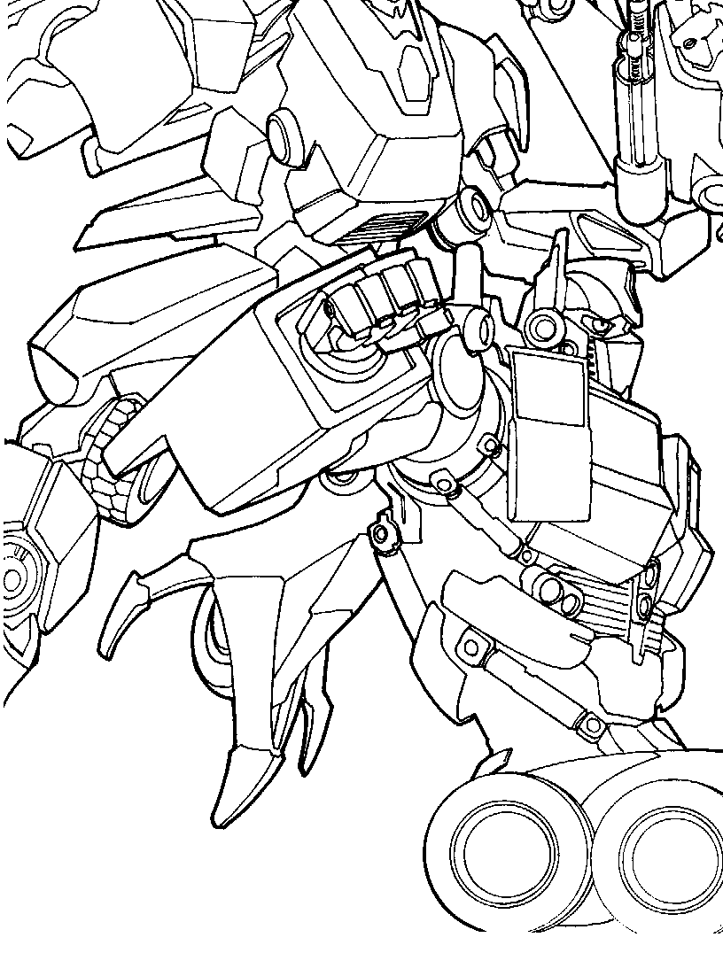 Coloring page: Transformers (Superheroes) #75172 - Free Printable Coloring Pages