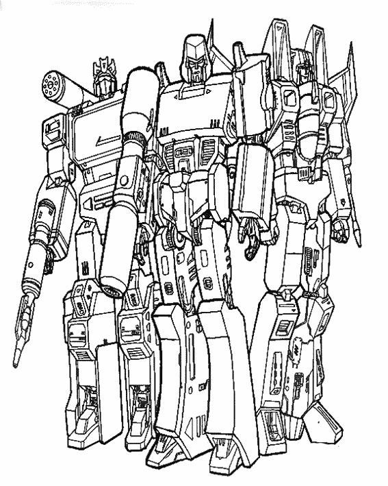 Coloring page: Transformers (Superheroes) #75179 - Free Printable Coloring Pages