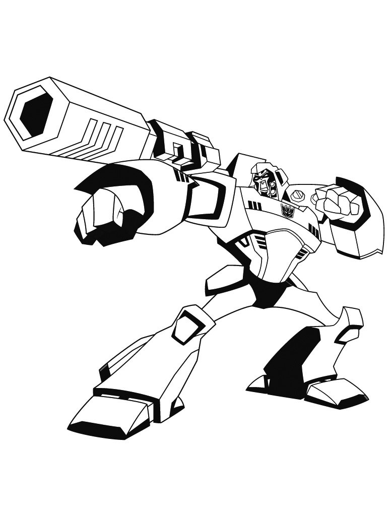 Coloring page: Transformers (Superheroes) #75194 - Free Printable Coloring Pages