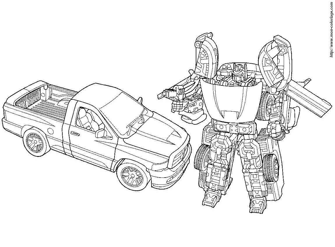 Coloring page: Transformers (Superheroes) #75200 - Free Printable Coloring Pages