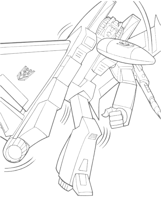 Coloring page: Transformers (Superheroes) #75212 - Free Printable Coloring Pages