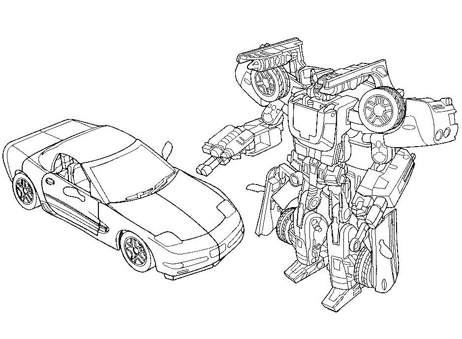 Coloring page: Transformers (Superheroes) #75217 - Free Printable Coloring Pages