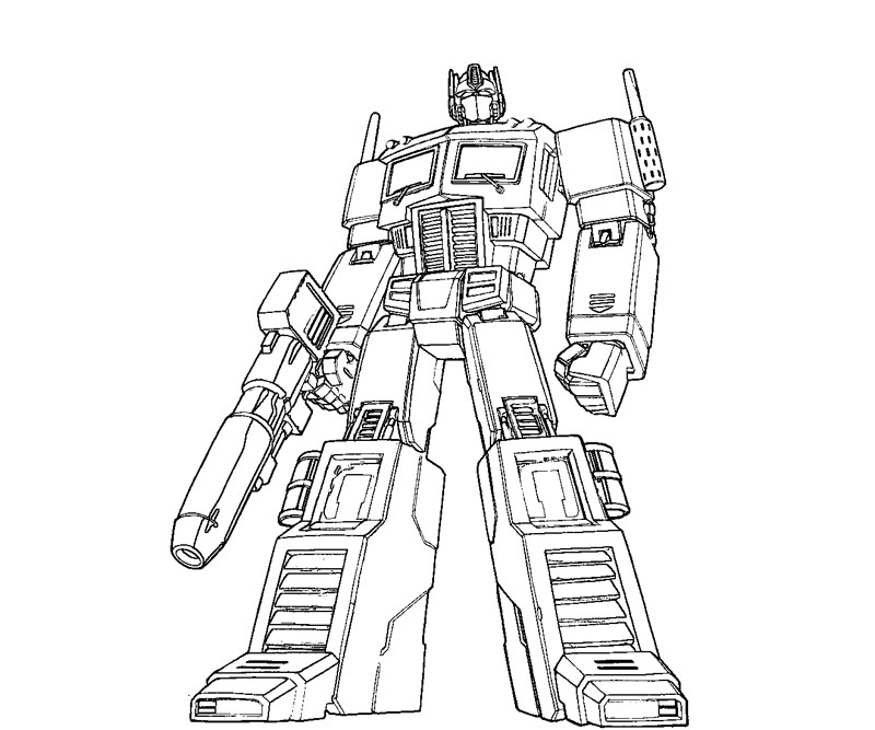 transformer coloring pages for kids free printable