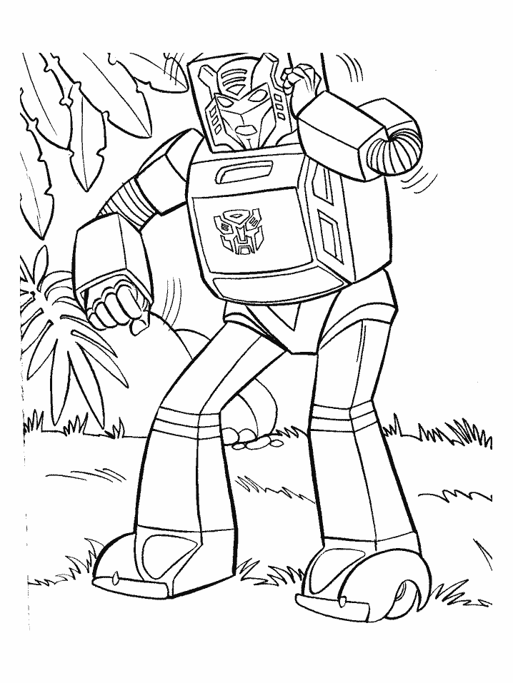 Coloring page: Transformers (Superheroes) #75239 - Free Printable Coloring Pages