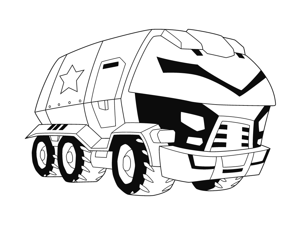 Coloring page: Transformers (Superheroes) #75242 - Free Printable Coloring Pages