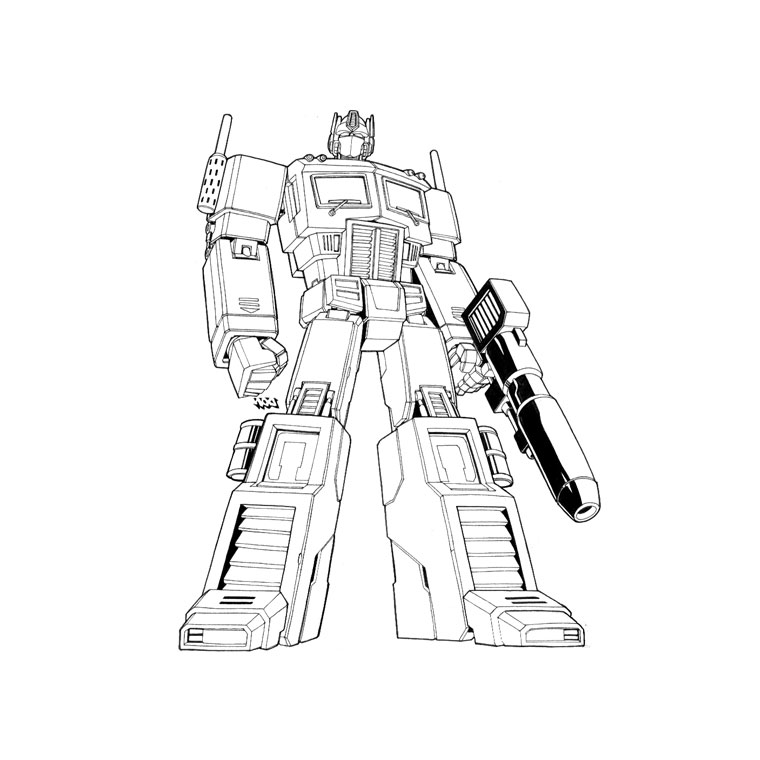 Coloring page: Transformers (Superheroes) #75244 - Free Printable Coloring Pages