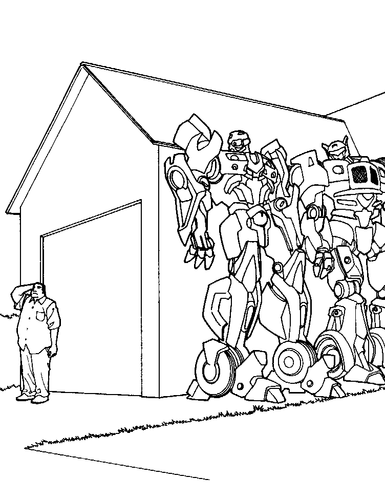 Coloring page: Transformers (Superheroes) #75248 - Free Printable Coloring Pages