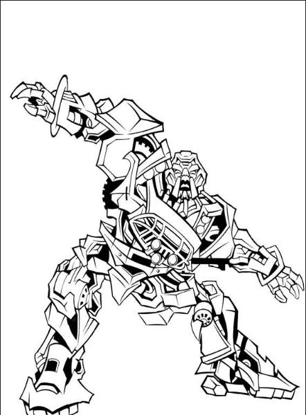 Coloring page: Transformers (Superheroes) #75253 - Free Printable Coloring Pages