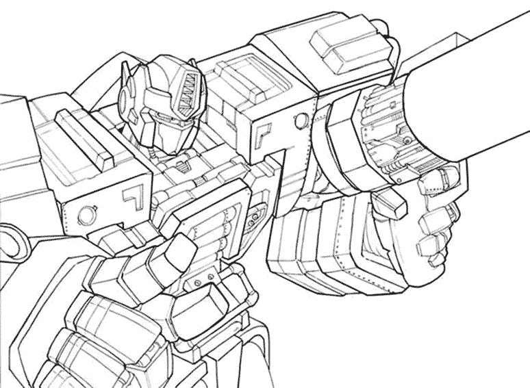 Transformers #152 (Superheroes) – Printable coloring pages