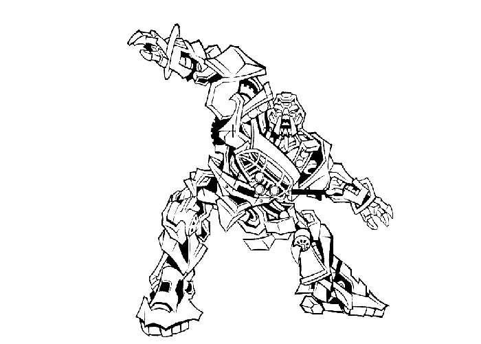 Coloring page: Transformers (Superheroes) #75259 - Free Printable Coloring Pages