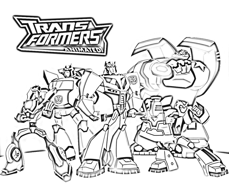 Coloring page: Transformers (Superheroes) #75269 - Free Printable Coloring Pages