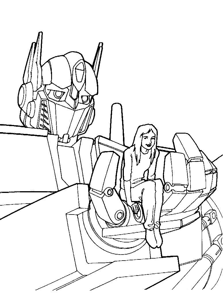 Coloring page: Transformers (Superheroes) #75274 - Free Printable Coloring Pages