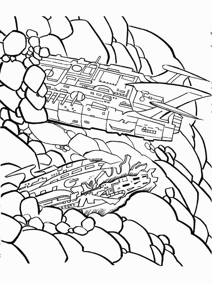 Coloring page: Transformers (Superheroes) #75277 - Free Printable Coloring Pages