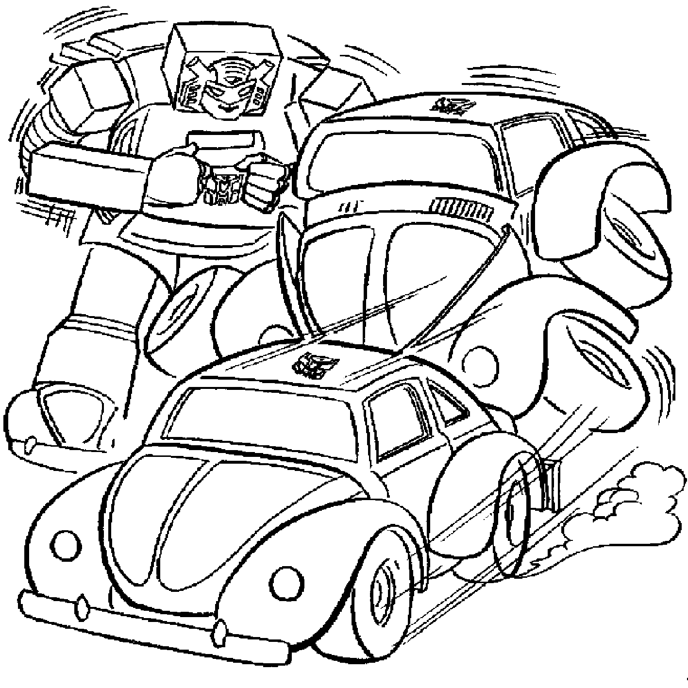 Coloring page: Transformers (Superheroes) #75283 - Free Printable Coloring Pages