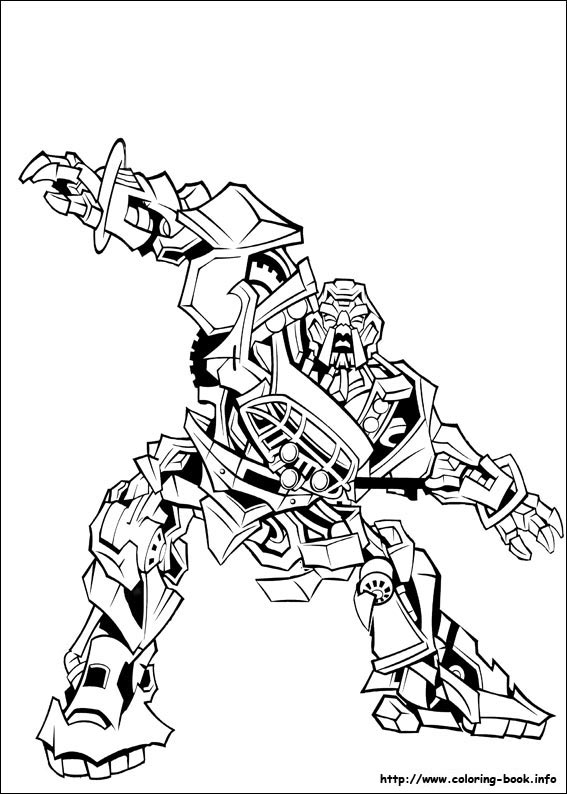Coloring page: Transformers (Superheroes) #75286 - Free Printable Coloring Pages