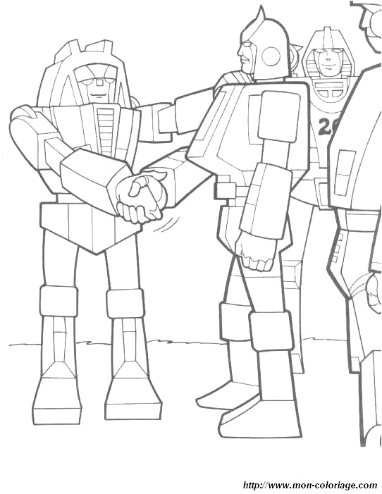 Coloring page: Transformers (Superheroes) #75302 - Free Printable Coloring Pages