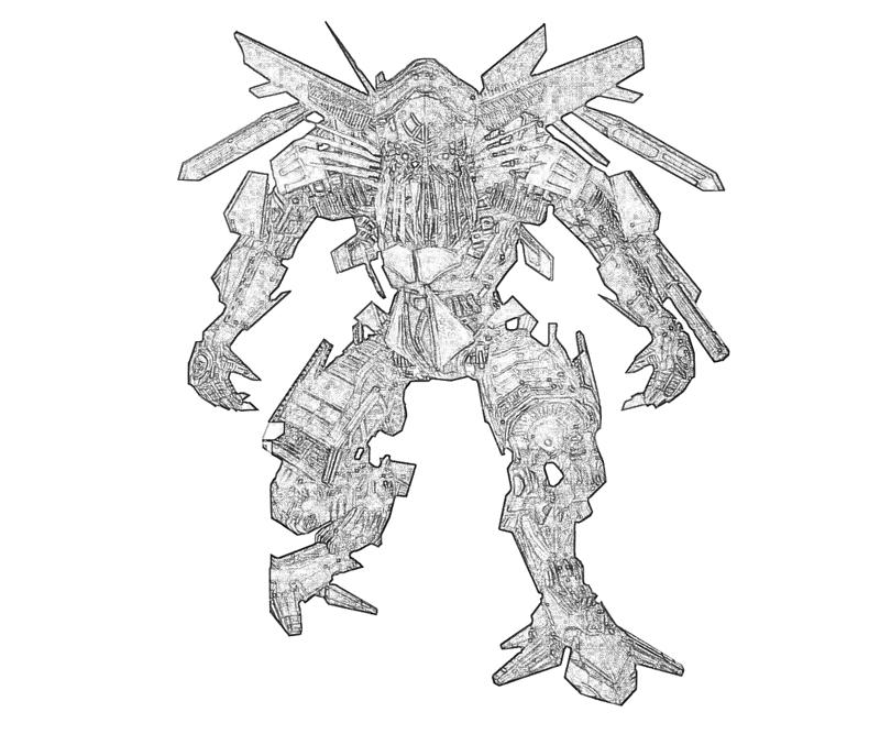Coloring page: Transformers (Superheroes) #75307 - Free Printable Coloring Pages