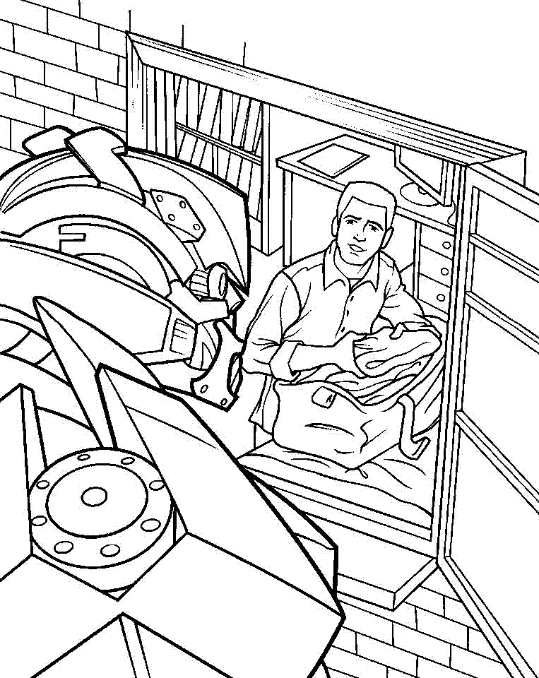 Coloring page: Transformers (Superheroes) #75308 - Free Printable Coloring Pages