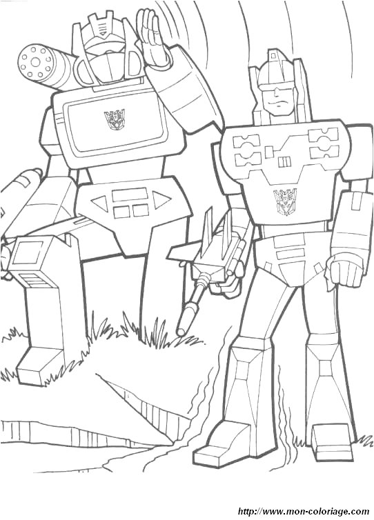 Coloring page: Transformers (Superheroes) #75314 - Free Printable Coloring Pages