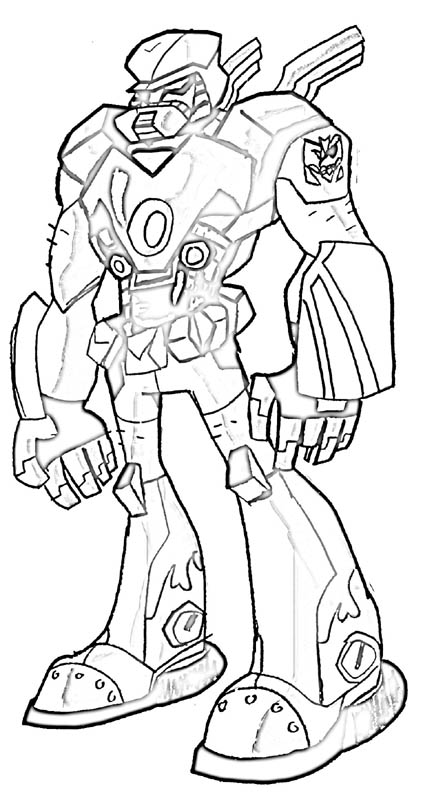 Coloring page: Transformers (Superheroes) #75332 - Free Printable Coloring Pages