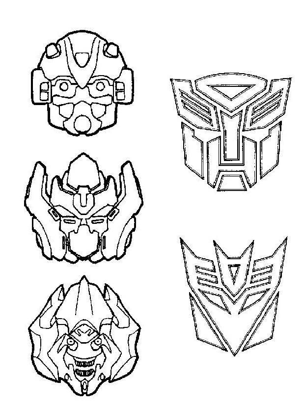 Coloring page: Transformers (Superheroes) #75335 - Free Printable Coloring Pages