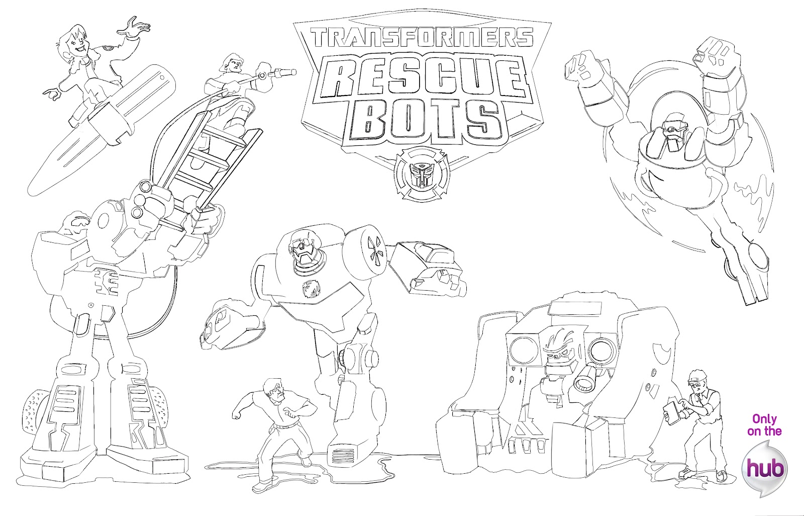 Coloring page: Transformers (Superheroes) #75338 - Free Printable Coloring Pages