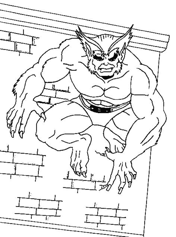 Coloring page: Wolverine (Superheroes) #74997 - Free Printable Coloring Pages