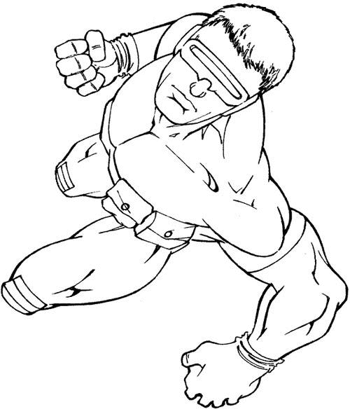 Coloring page: X-Men (Superheroes) #74366 - Free Printable Coloring Pages