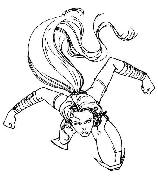 Coloring page: X-Men (Superheroes) #74387 - Free Printable Coloring Pages