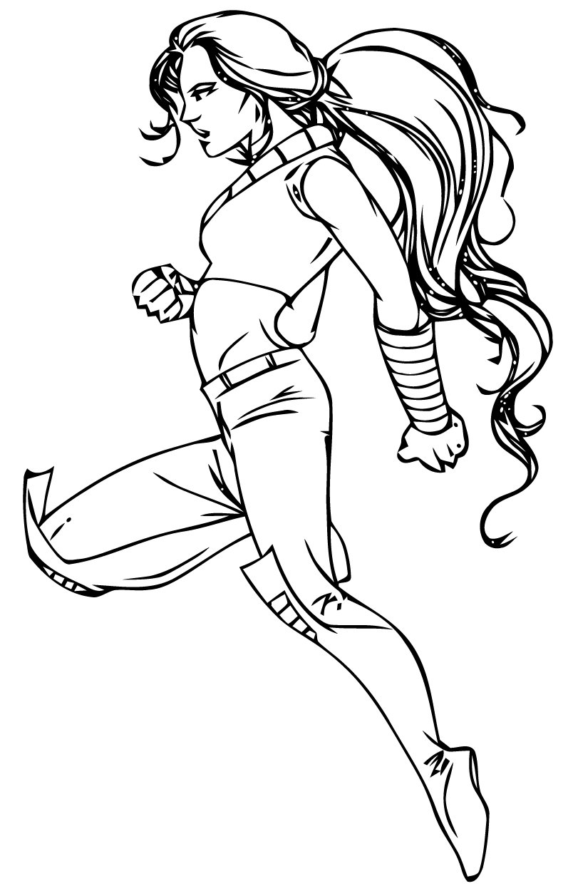 Coloring page: X-Men (Superheroes) #74434 - Free Printable Coloring Pages