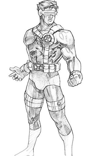 Coloring page: X-Men (Superheroes) #74453 - Free Printable Coloring Pages
