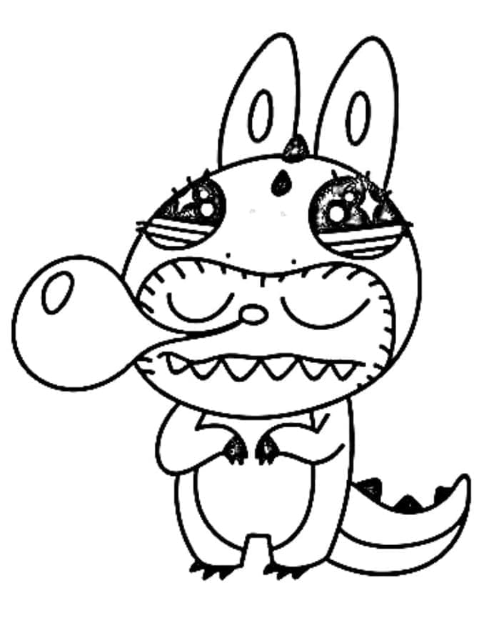 Coloring page: Labubu (Toys and Games) #220837 - Free Printable Coloring Pages